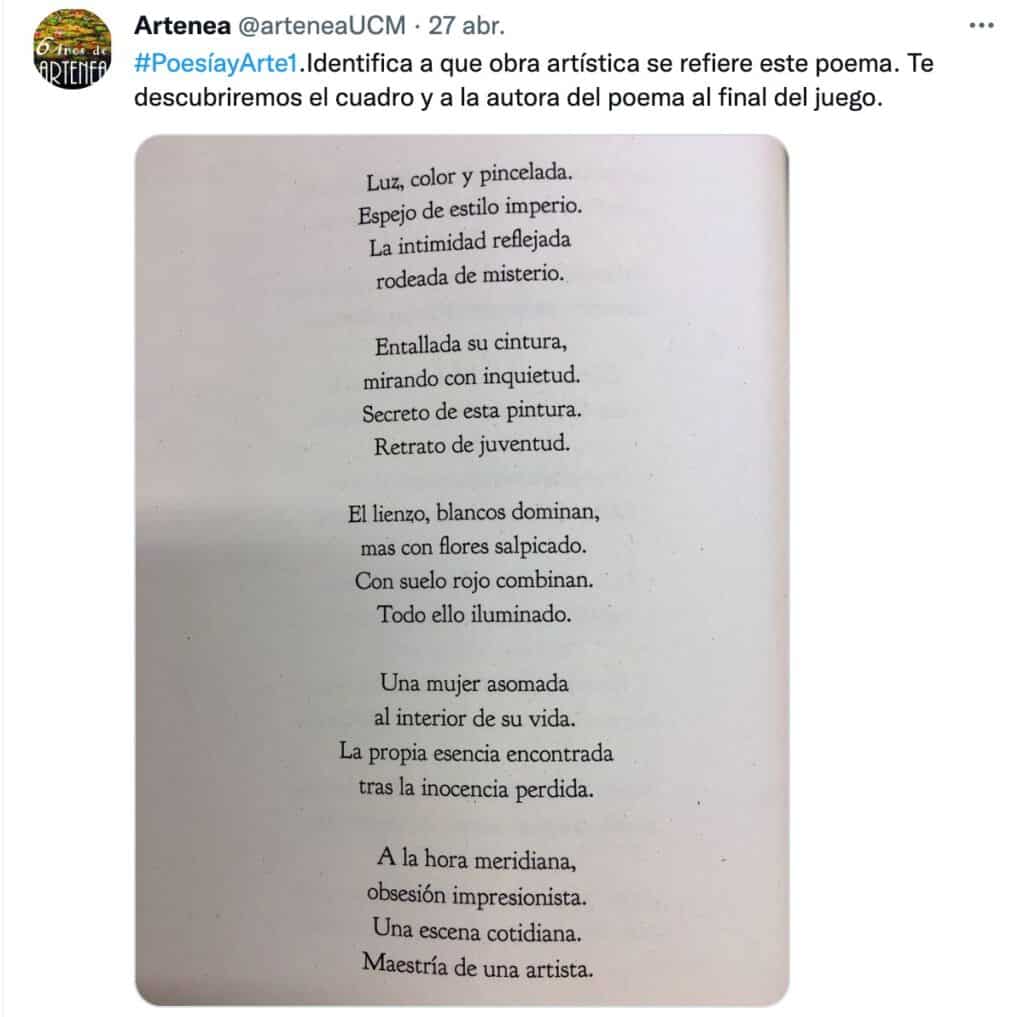 "Azul ultramar", material educativo en la Universidad Complutense de Madrid