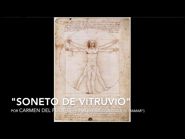 «Soneto de Vitruvio» (Audiopoema) - Carmen del Puerto