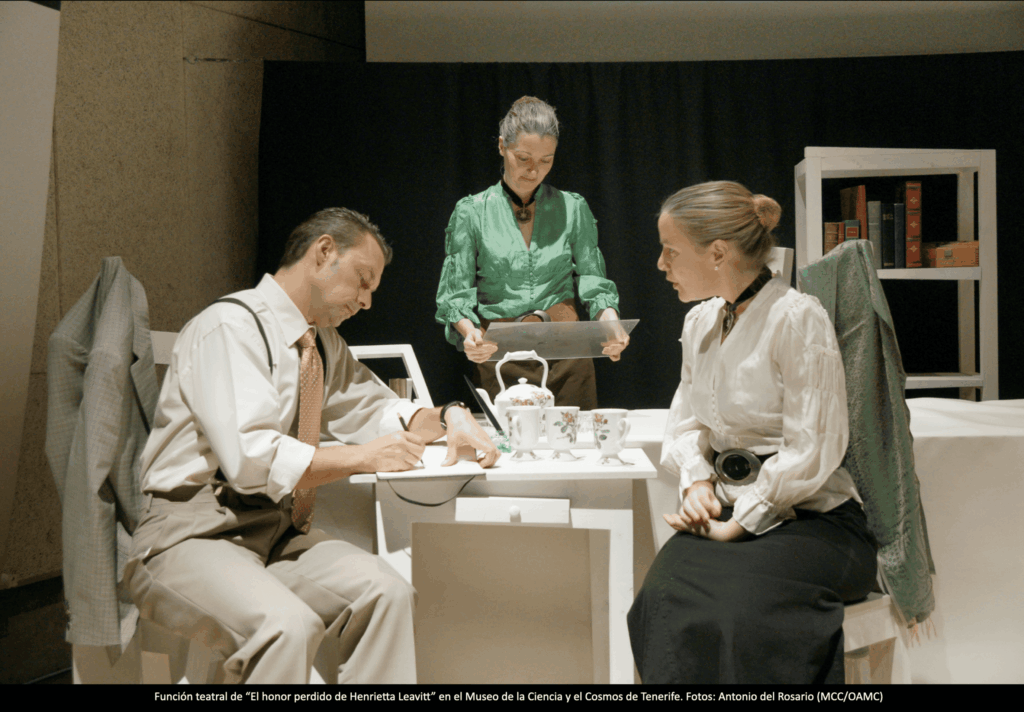 El teatro recupera «el honor» de la astrónoma que ayudó a medir el Universo