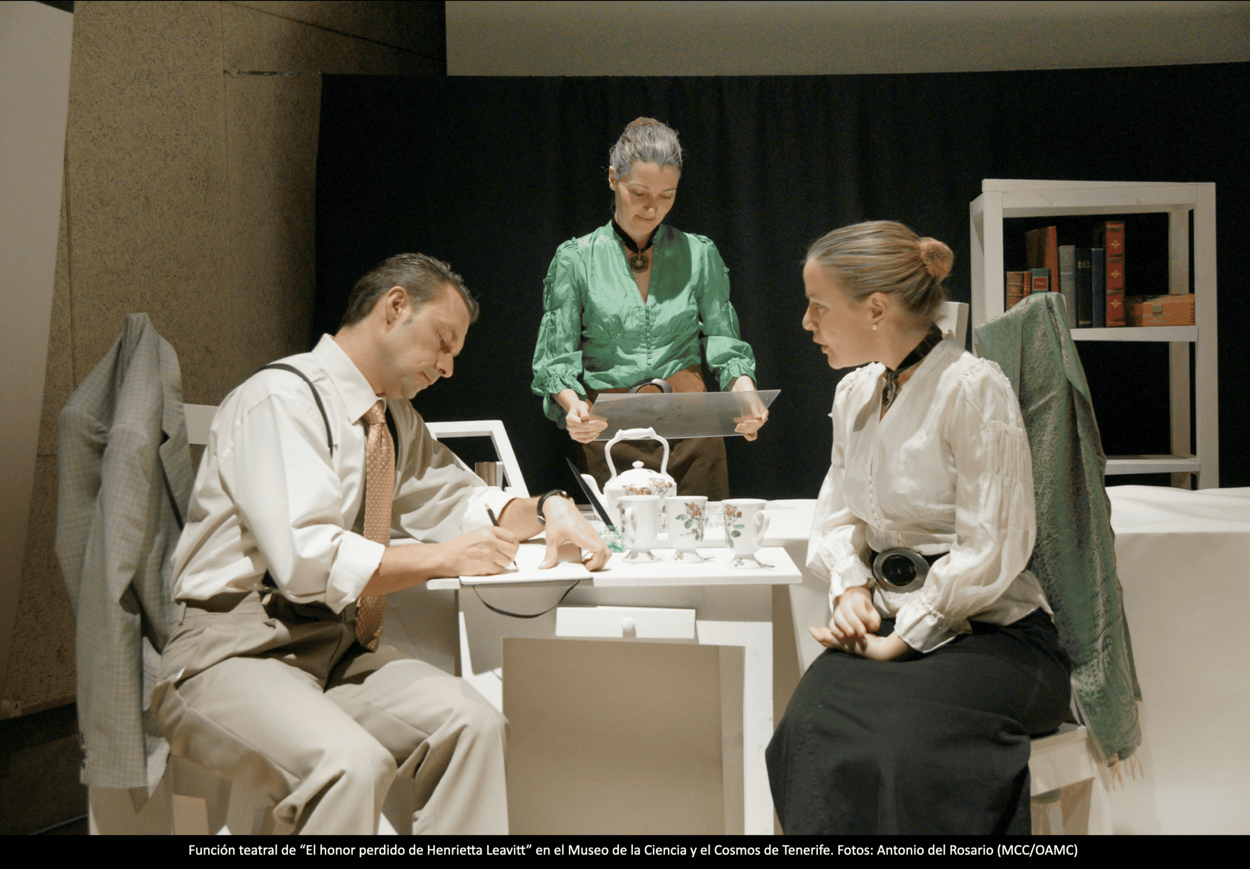 El teatro recupera «el honor» de la astrónoma que ayudó a medir el Universo