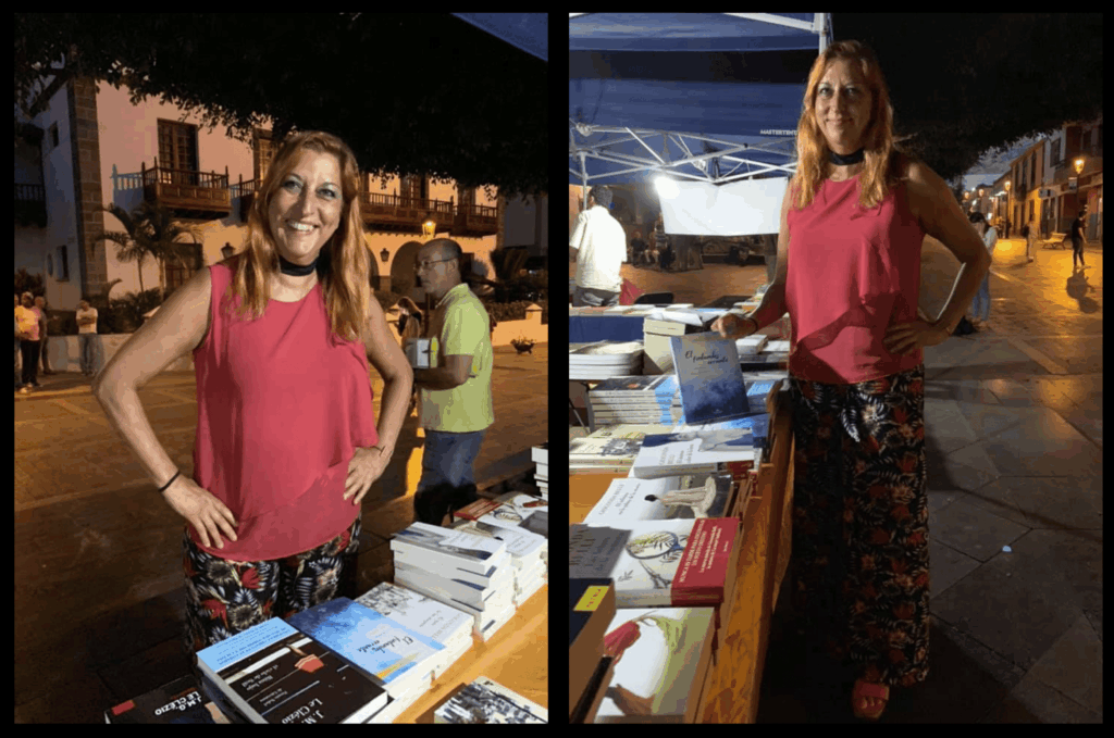 Presentación sinestésica de "El finlandés errante" en la librería Ler de Los Llanos de Aridane en La Palma