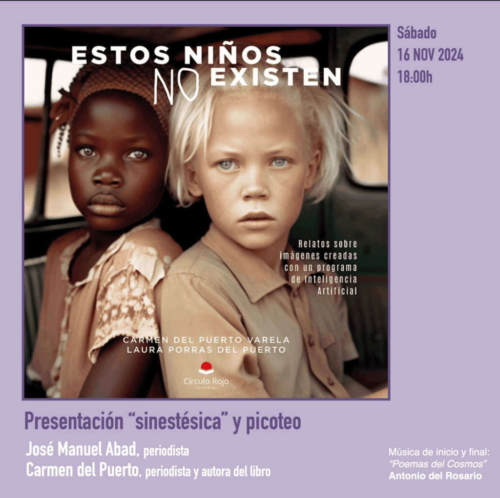 Presentación sinestésica de «Estos niños NO existen» en Madrid con amigos 8 Presentación sinestésica de "Estos niños NO existen" en Madrid con amigos