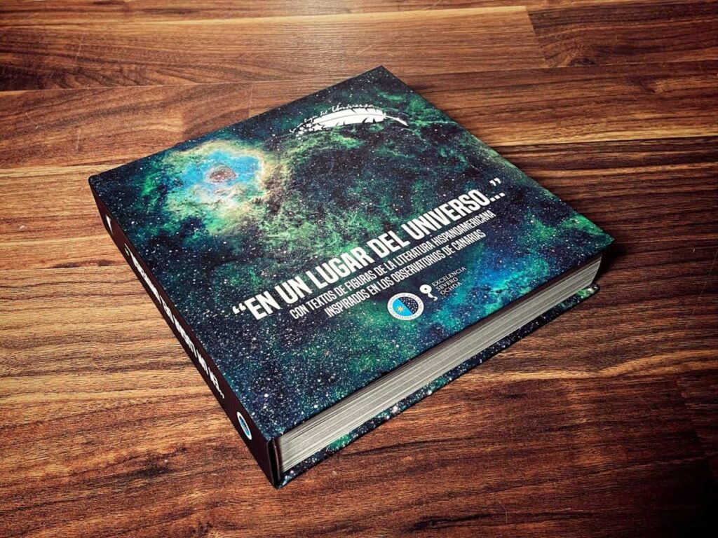 El IAC edita el libro “En un lugar del Universo…” con textos de grandes escritores y con fines solidarios