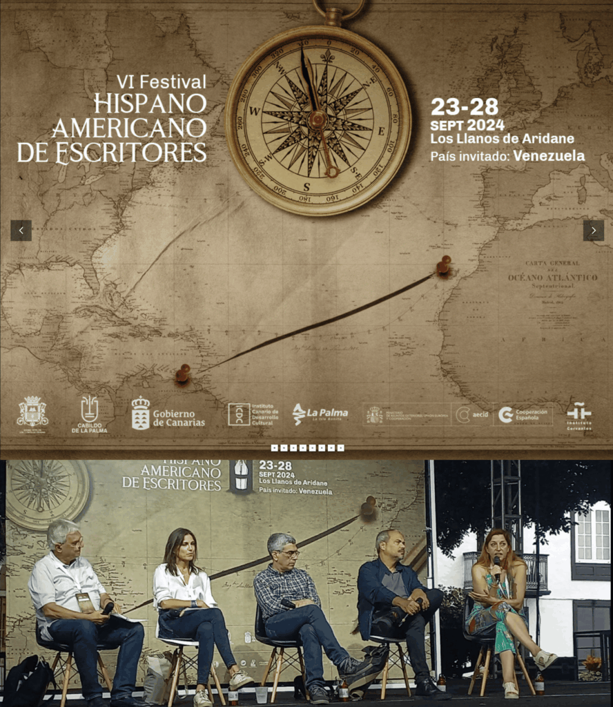 «Entre la tierra y el cielo: visita al Observatorio astrofísico del Roque de los Muchachos», debate en el VI Festival Hispanoamericano de Escritores 32 "Entre la tierra y el cielo: visita al Observatorio astrofísico del Roque de los Muchachos", debate en el VI Festival Hispanoamericano de Escritores