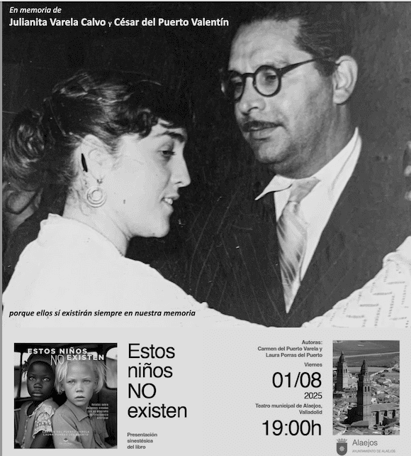 Blog 34 Presentación «sinestésica» de "Estos niños NO existen" en Alaejos, homenaje a mis padres