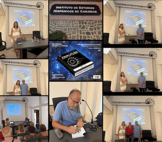 Blog 32 Presentación «sinestésica» del libro “Paisajes del alma. Canarias, cine e identidad”, de Eduardo García Rojas, en el Instituto de Estudios Hispánicos de Canarias