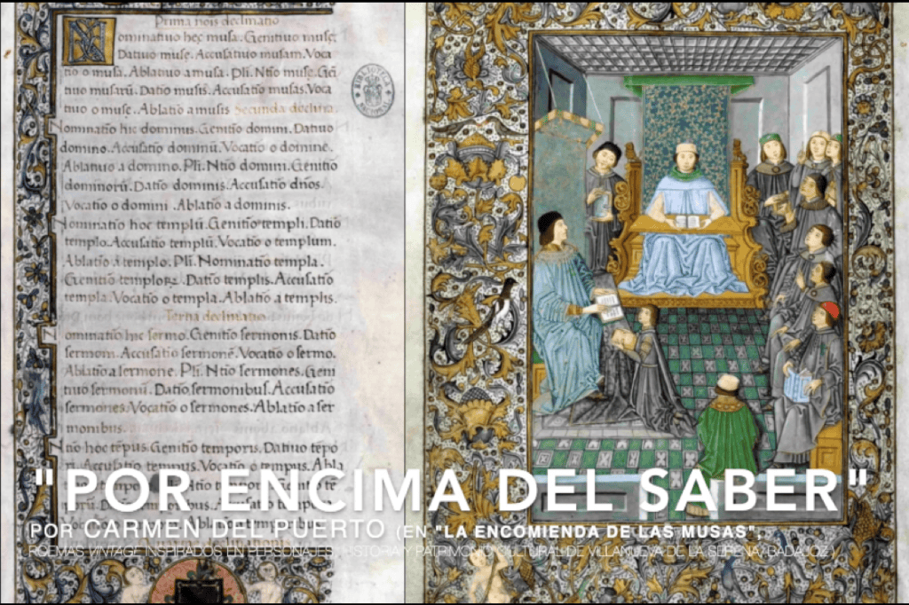 «Por encima del saber» - La encomienda de las Musas