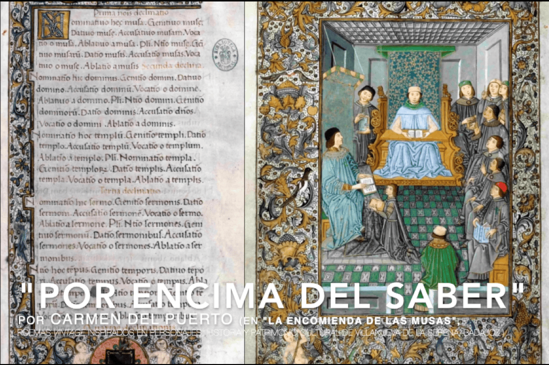 «Por encima del saber» - La encomienda de las Musas