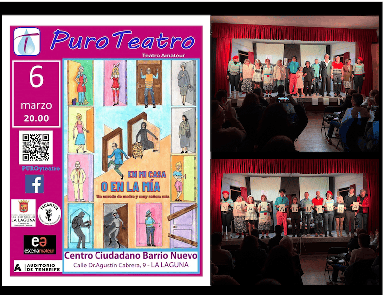 RESEÑAS TEATRALES: "En mi casa o en la mía"