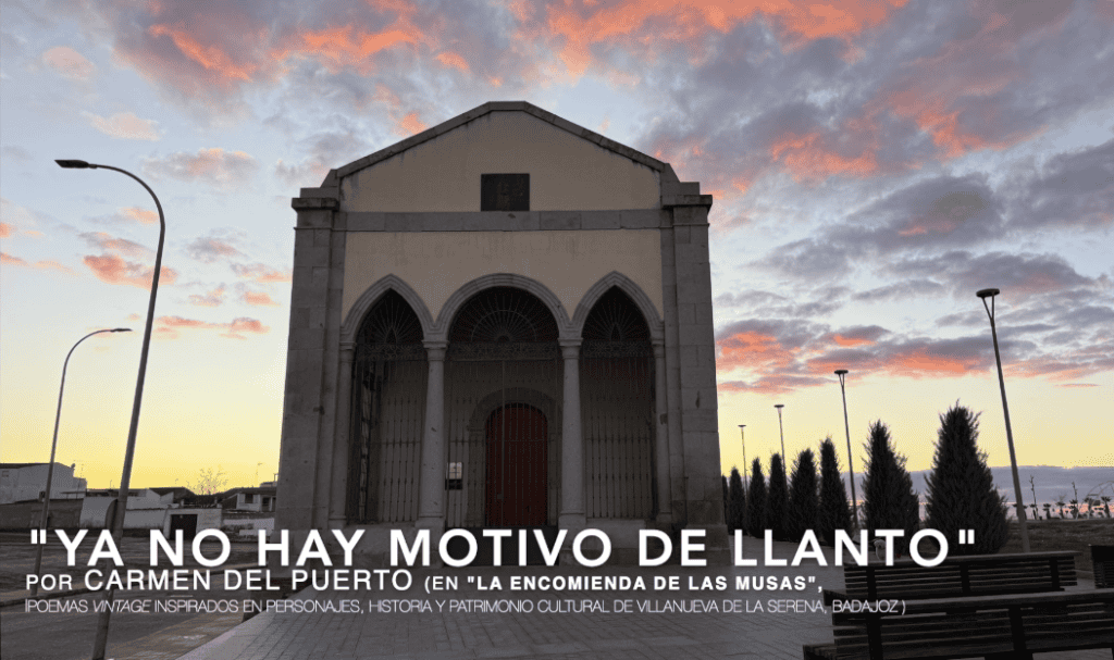 «Ya no hay motivo de llanto» - La encomienda de las Musas